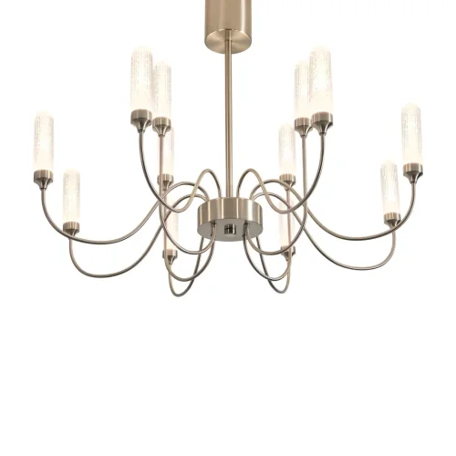 Люстра потолочная LED Alias FR2050CL-L36N Freya прозрачная на 1 лампу, основание никель в стиле классический американский фото 5