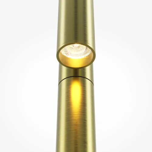 Бра LED Utility MOD433WL-L3BS3K Maytoni латунь на 1 лампу, основание латунь в стиле современный хай-тек для чтения фото 2