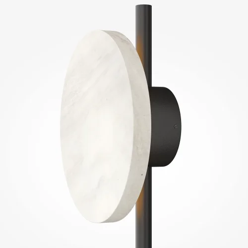 Бра LED MOD450WL-L9W3K Solution Maytoni чёрный на 1 лампу, основание белое чёрное в стиле современный хай-тек для чтения отражённый свет фото 6