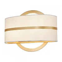 Бра Mateo 2634-2W Favourite белый 2 лампы, основание матовое золото в стиле кантри классический 