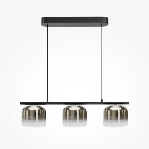 Светильник подвесной LED Spirito MOD286PL-L12B3K Maytoni на 3 лампы, основание в стиле современный линейный фото 3