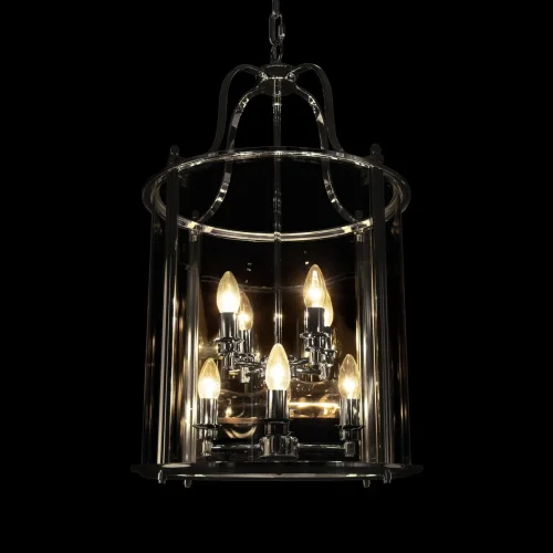 Светильник подвесной Lighthouse 10456/8 CR LOFT IT прозрачный на 8 ламп, основание хром в стиле классический арт-деко фото 8 Светильник подвесной Lighthouse 10456/8 CR LOFT IT прозрачный на 8 ламп, основание хром в стиле классический арт-деко фото 8