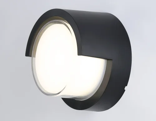 Настенный светильник LED ST5231 Ambrella light уличный IP65 чёрный 1 лампа, плафон белый в стиле хай-тек современный LED фото 2