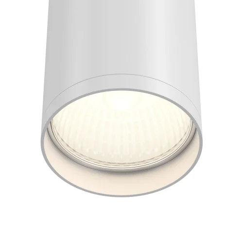 Светильник накладной Focus S C052CL-01W Maytoni белый 1 лампа, основание белое в стиле современный хай-тек круглый фото 4