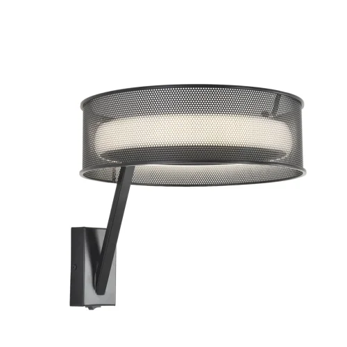 Бра с выключателем LED Alva 8370/15WL Lumion чёрный на 1 лампу, основание чёрное в стиле лофт фото 8