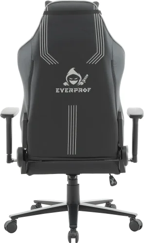 Геймерское кресло Rapid Экокожа Серый EP Rapid PU Black Grey Everprof, серый/экокожа, ножки//, размеры - 1230*1330***770* фото 5