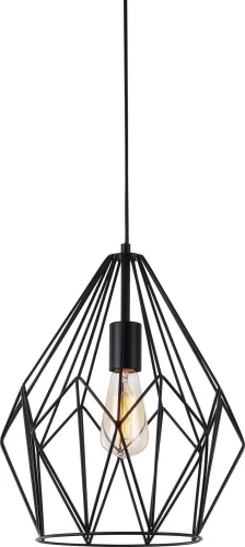 Светильник подвесной лофт Jade TL1173H-01BK Toplight чёрный 1 лампа, основание чёрное в стиле лофт современный 