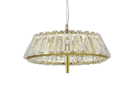 Светильник подвесной LED 8447/S gold Newport прозрачный 1 лампа, основание золотое в стиле американский современный классический  фото 2
