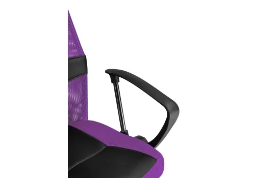 Компьютерное кресло Arano фиолетовое 1646 Woodville, фиолетовый/ткань искусственная кожа, ножки/металл/хром, размеры - *1320***650*650 фото 7