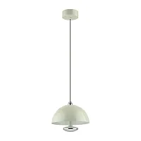 Светильник подвесной LED Globe 6567/6L Lumion белый на 1 лампу, основание белое в стиле современный 