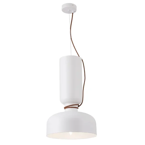 Светильник подвесной UNO SP1.3 WHITE Crystal Lux белый 1 лампа, основание белое в стиле минимализм  фото 2