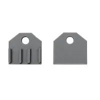 Комплект заглушек (2 шт) для ST066.129.00 Super5 ST066.199.00 ST-Luce серый в стиле для светильников серии Super5 магнитный