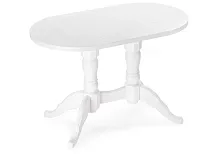 Деревянный стол Адней белый / рисунок 455836 Woodville столешница белая из лдсп