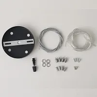Подвесной комплект для потолочных светильников серии CLT KIT 526 BL V2 Crystal Lux чёрный на 1 , основание чёрное в стиле современный 
