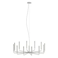 Люстра подвесная Orto XII B 11465-NW Nowodvorski серая на 12 ламп, основание серое в стиле современный 