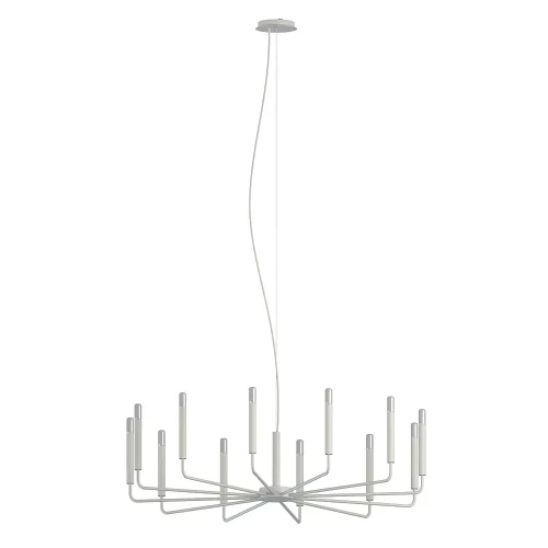Люстра подвесная Orto XII B 11465-NW Nowodvorski серая на 12 ламп, основание серое в стиле современный 