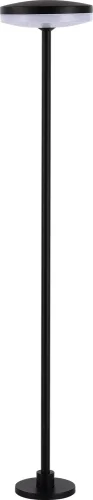 Ландшафтный светильник LED Glimer SL9524.405.01 ST-Luce уличный IP54 чёрный на 1 лампу, плафон чёрный в стиле хай-тек современный LED