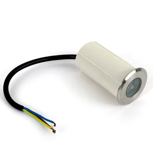 Встраиваемый светильник уличный LED Picco S LH062014 LightHall уличный IP67 бежевый на 1 лампу, плафон серый в стиле современный LED