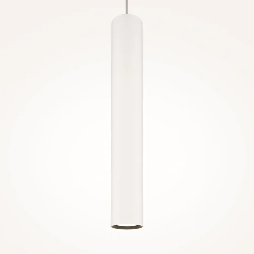 Светильник подвесной Pro Focus MOD161PL-01W1 Maytoni белый на 1 лампу, основание белое в стиле современный трубочки фото 7 Светильник подвесной Pro Focus MOD161PL-01W1 Maytoni белый на 1 лампу, основание белое в стиле современный трубочки фото 7