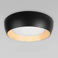 Светильник потолочный LED Folk 10255/500 Black LOFT IT чёрный на 1 лампу, основание чёрное в стиле современный 