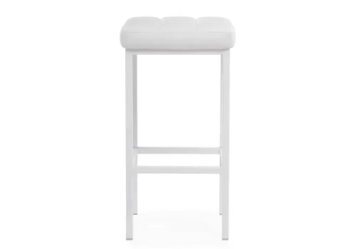 Барный стул Лофт линкольн белый / белый матовый 507429 Woodville, белый/искусственная кожа, ножки/металл/белый, размеры - ****350*350 фото 2