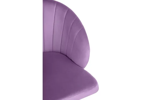 Компьютерное кресло Пард сиреневый 464232 Woodville, фиолетовый/велюр, ножки/пластик/белый, размеры - *870***590*600 фото 8