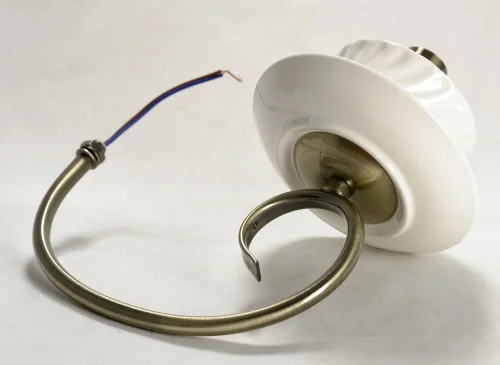 Бра LSP-8187 Lussole без плафона на 2 лампы, основание белое в стиле прованс  фото 6
