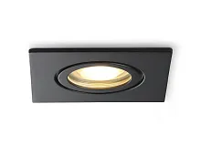 Светильник точечный IP Protect TN1161 Ambrella light чёрный 1 лампа, основание чёрное в стиле хай-тек современный 