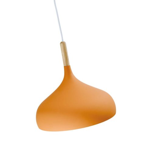 Светильник подвесной Eline V1294-1P Moderli оранжевый 1 лампа, основание оранжевое в стиле скандинавский  фото 2