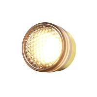 Бра LED MOD493WL-L6BSK Olo Maytoni янтарный на 1 лампу, основание латунь в стиле современный минимализм 