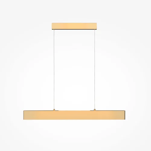 Светильник подвесной LED Step P010PL-L23G3K Maytoni золотой на 1 лампу, основание золотое в стиле минимализм современный линейный фото 5 Светильник подвесной LED Step P010PL-L23G3K Maytoni золотой на 1 лампу, основание золотое в стиле минимализм современный линейный фото 5