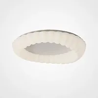 Светильник потолочный ODDLY B CH D45 223911-23 ImperiumLoft белый на 1 лампу, основание белое в стиле современный скандинавский минимализм 