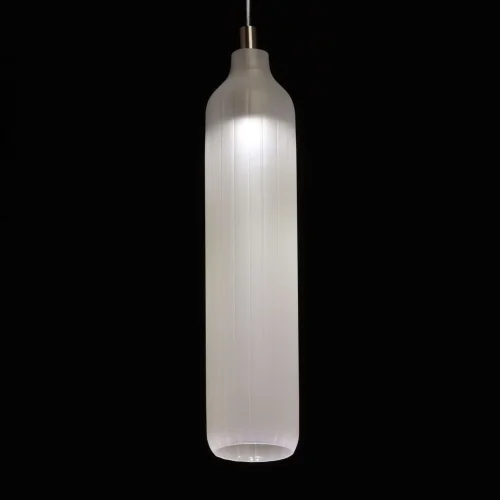 Светильник подвесной Кьянти 720012101 DeMarkt белый 1 лампа, основание никель в стиле современный  фото 4