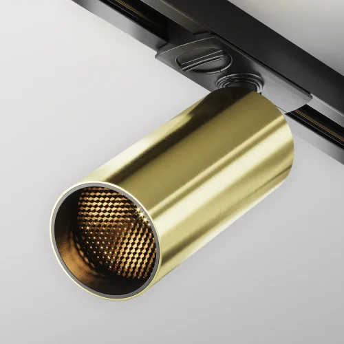 Трековый светильник LED Single phase track system Unity TR021-1-12W3K-W-BBS Maytoni латунь для шинопроводов серии Single phase track system Unity чёрный латунь фото 11