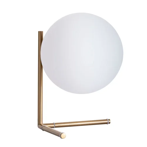 Настольная лампа Bolla-Unica A1921LT-1AB Arte Lamp белая на 1 лампу, основание античное бронза металл в стиле современный 