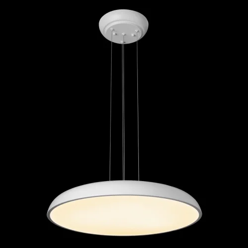 Светильник подвесной LED Dime 10371P White LOFT IT белый на 1 лампу, основание белое в стиле современный круглый фото 2