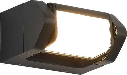 Настенный светильник LED уличный Protech SL9540.701.01 ST-Luce уличный IP54 серый на 1 лампу, плафон серый в стиле хай-тек современный LED фото 4