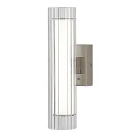 Бра LED Enfys SL2010.101.01 ST-Luce прозрачный белый на 1 лампу, основание никель в стиле современный 