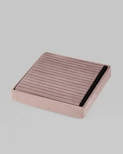 Пуф складной с ящиком Store Square, пыльно-розовый УТ000038992 Stool Group на 1 , основание в стиле современный фото 2