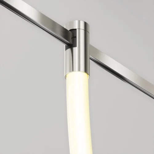 Трековый светильник LED Magnetic trаck system Flarity TR154-1-27W3K-PT Maytoni белый для шинопроводов серии Magnetic trаck system Flarity платина фото 9