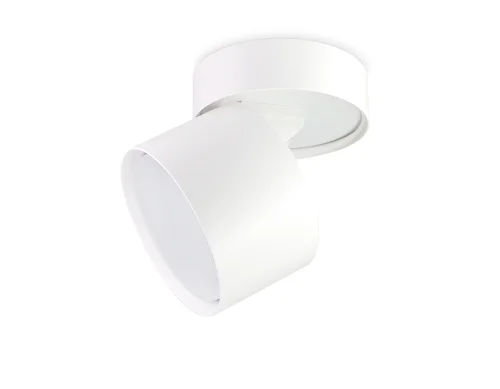 Светильник накладной TA1404 Ambrella light белый 1 лампа, основание белое в стиле минимализм хай-тек круглый фото 2