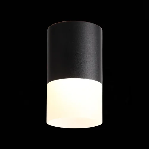 Светильник накладной LED ST100.402.10 ST-Luce белый на 1 лампу, основание белое в стиле хай-тек круглый