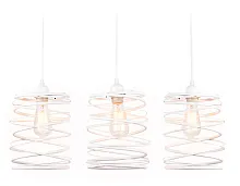 Светильник подвесной Traditional TR8402 Ambrella light белый 3 лампы, основание белое в стиле модерн 