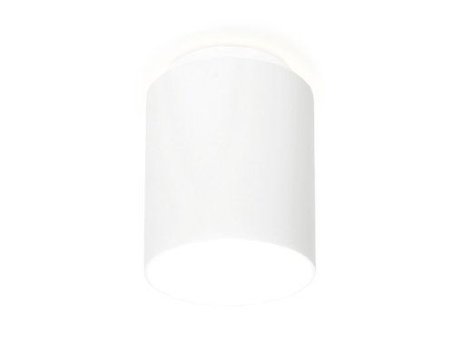 Светильник накладной LED TN261 Ambrella light белый 1 лампа, основание белое в стиле современный круглый