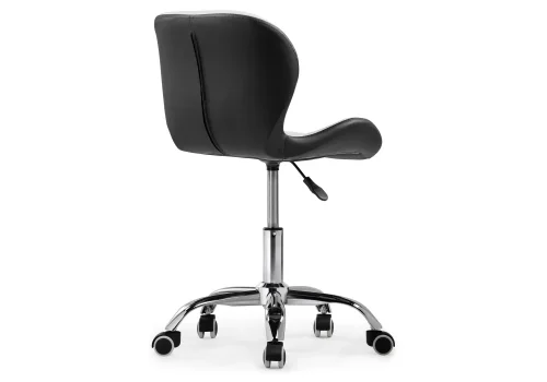 Компьютерное кресло Trizor white / black 15336 Woodville, чёрный белый/искусственная кожа, ножки/металл/хром, размеры - *810***530*530 фото 5