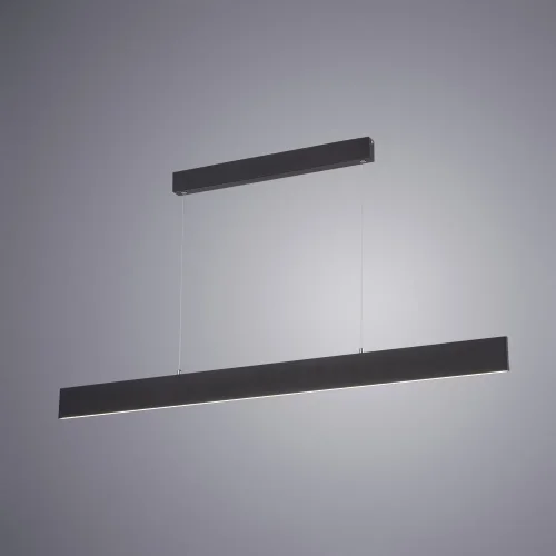 Светильник подвесной LED Largo A2505SP-2BK Arte Lamp чёрный 1 лампа, основание чёрное в стиле минимализм модерн хай-тек  фото 2