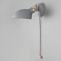 Настенное бра ONDER Grey Switch 204448-26 ImperiumLoft серый 1 лампа, основание серое в стиле современный 