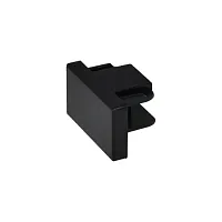 Заглушка для однофазного накладного шинопровода St002 ST002.489.00 ST-Luce чёрный в стиле хай-тек современный для светильников серии St002 однофазный накладной