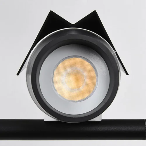 Светильник потолочный STRIZH 2 lamp 204085-22 ImperiumLoft белый 2 лампы, основание чёрное в стиле современный  фото 8