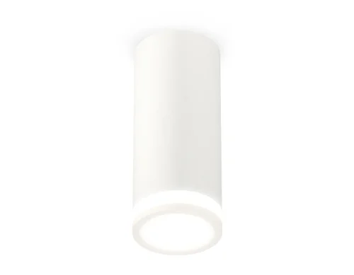Светильник накладной Techno spot XS7442012 Ambrella light белый 1 лампа, основание белое в стиле хай-тек современный круглый